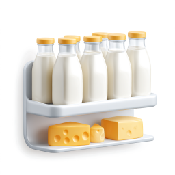 Dairy Products Shelf