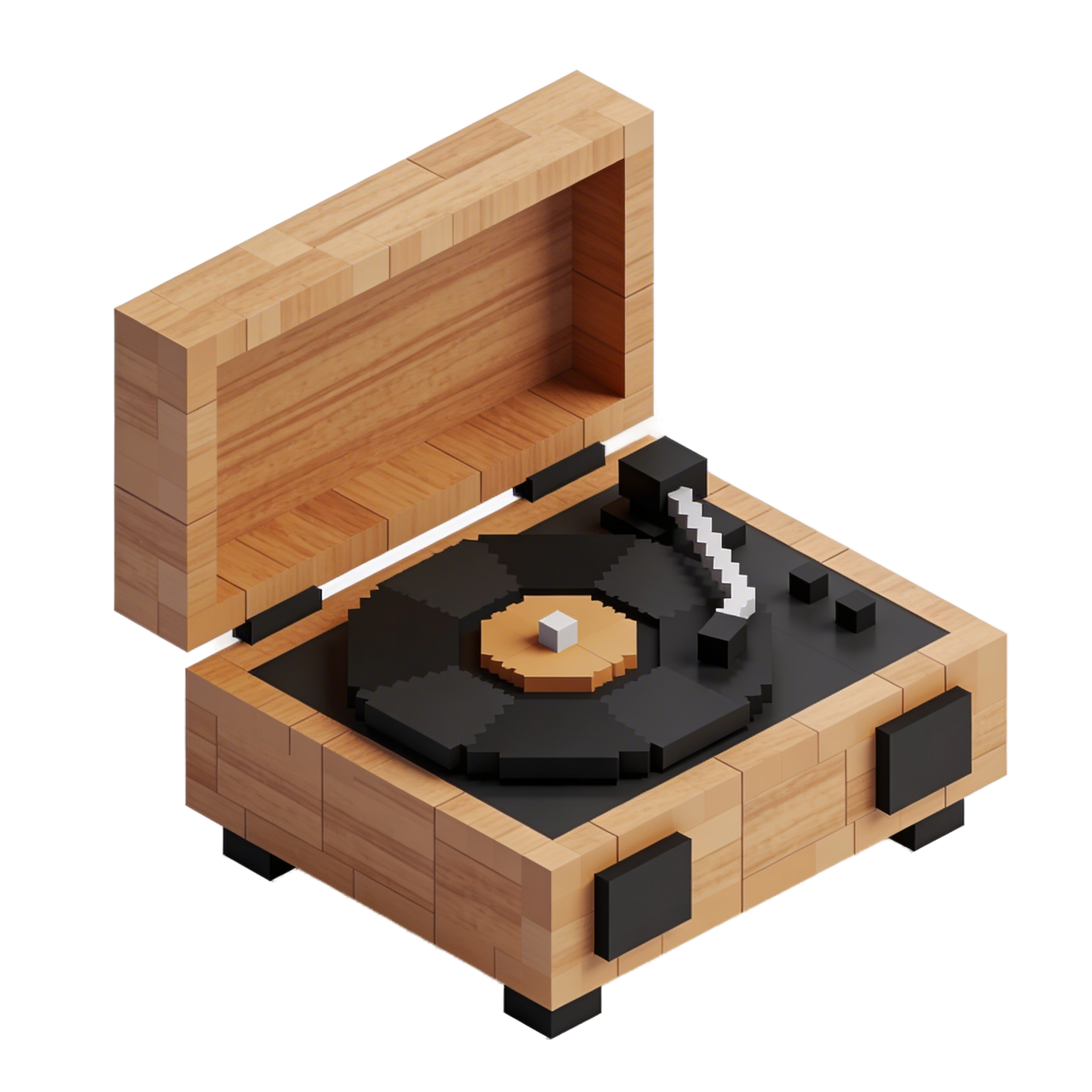 Wooden Turntable
