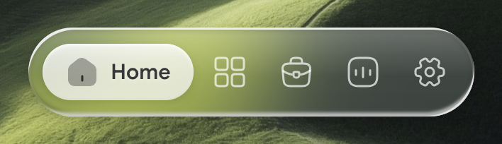 Top Menu Icon Set