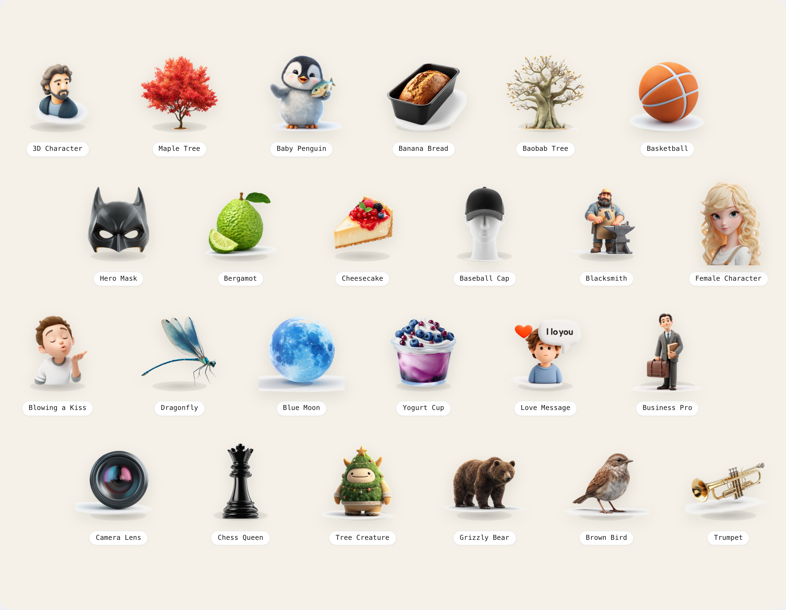 3D Icon Gallery